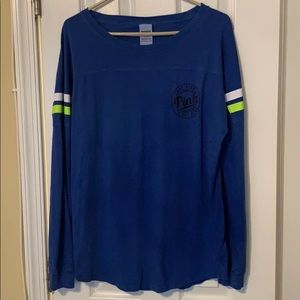 Victoria’s Secret blue open back top